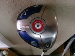 CALLAWAY BIG BERTHA ALPHA DRIVER 9* W/ALDILA ROGUE 110 MSI 60 X-STIFF RH