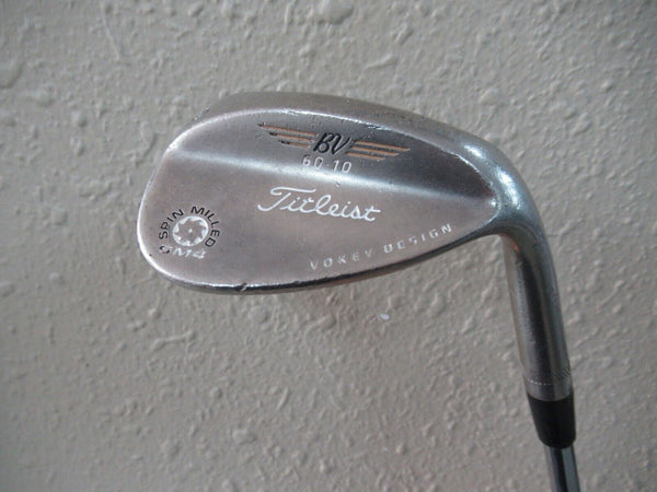 TITLEIST VOKEY DESIGN SM4 60*10 60* LOB WEDGE FACTORY WEDGE FLEX STEEL SHAFT