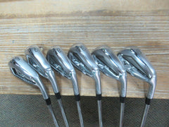 NICE MIZUNO JPX 921 FORGED/HOT METAL IRON SET  6 - PW GW  NS PRO 1050 GH STIFF