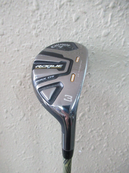 NICE CALLAWAY ROGUE ST 3 HYBRID KINETIX BALLISTIC HUTO 5 SHAFT HC INCL