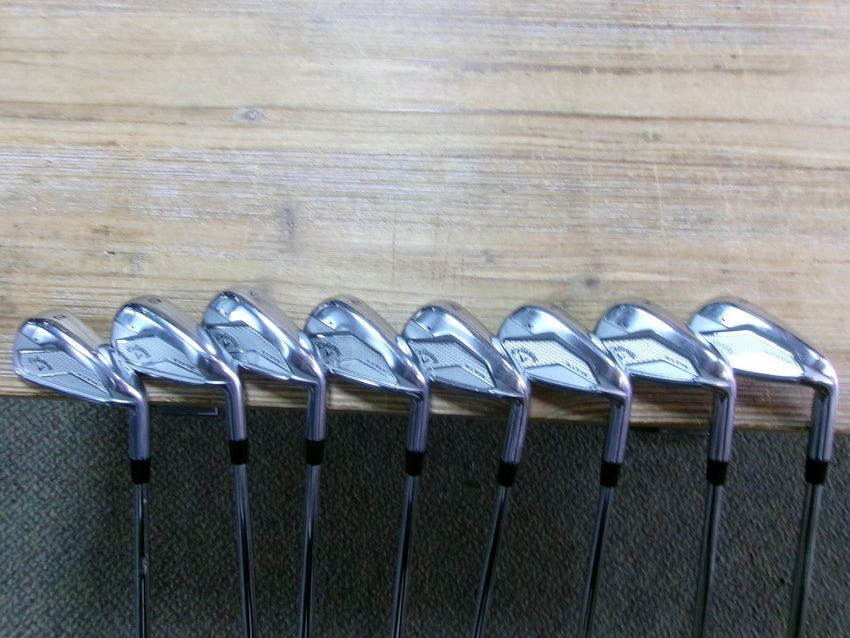 CALLAWAY ELYTE X IRON SET 4-PW/GW RH STEEL