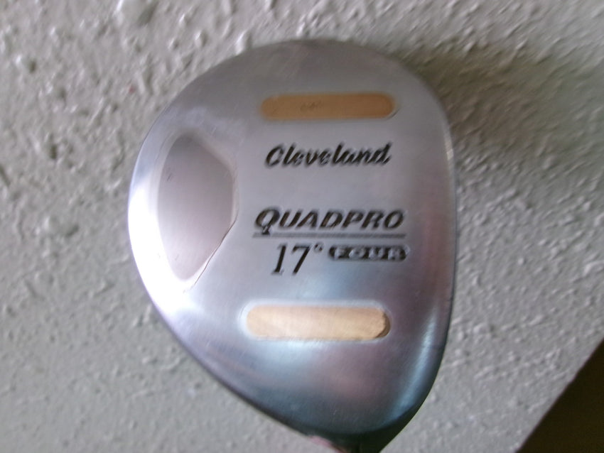 CLEVELAND QUADPRO 4 WOOD 17* W/PRO ACTIVE INSERT REGULAR GRAPHITE RH