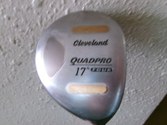 CLEVELAND QUADPRO 4 WOOD 17* W/PRO ACTIVE INSERT REGULAR GRAPHITE RH