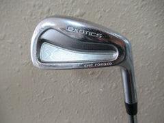 TOUR EDGE EXOTICS CNC FORGED IRON SET 5-PW FACTORY STEEL STIFF FLEX