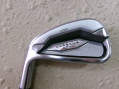 CALLAWAY QUANTUM MAX IRON SET 4-PW/GW LH GRAPHITE REGULAR
