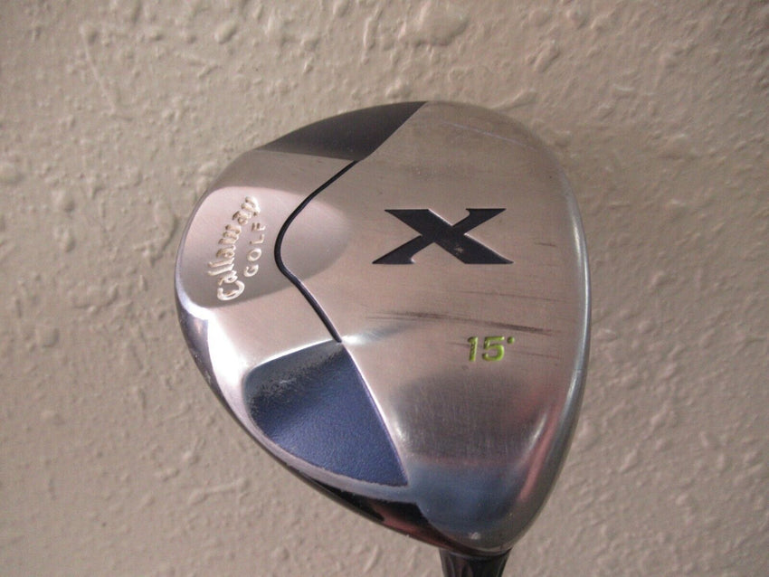 CALLAWAY X FAIRWAY WOOD #3 15* FUJIKURA 360 STIFF FLEX GRAPHITE