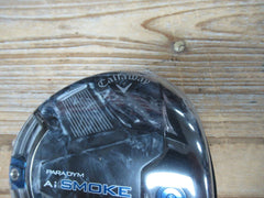 **BRAND NEW** CALLAWAY AI SMOKE MAX 9* DRIVER HEAD ONLY HC INCLUDED