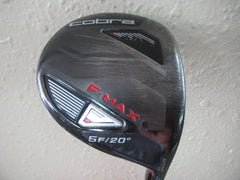 COBRA FMAX DRAW FAIRWAY WOOD #5 20* FACTORY 55g REGULAR FLEX GRAPHITE JUMBO GRIP