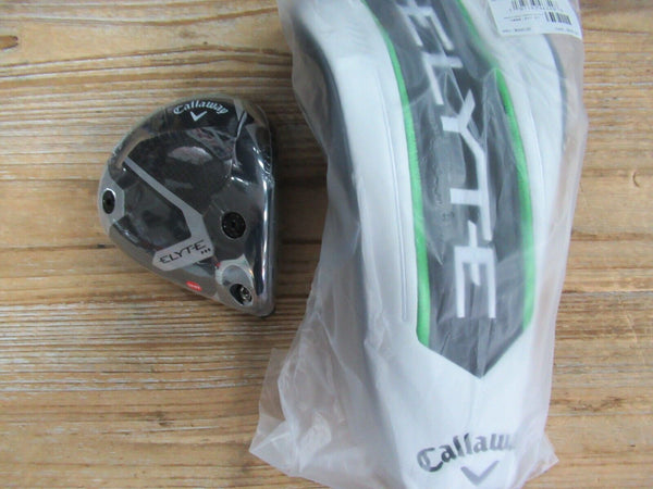 *NEW* CALLAWAY ELYTE (ELITE) TRIPLE DIAMOND 9.0* DRIVER HEAD ONLY WITH HEADCOVER