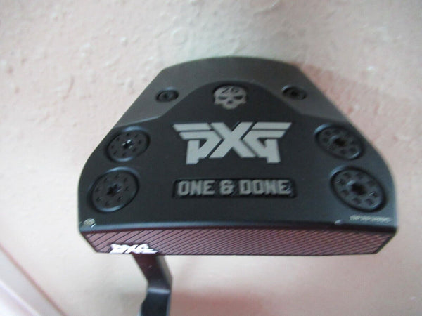 PXG BATTLE READY ONE AND DONE 34.5" PUTTER FACTORY SHAFT HC INCLUDED