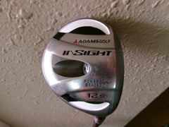 ADAMS INSIGHT POWER BRAZED DRIVER 12.5* W/GRAFALLOY PROLAUNCH RED STIFF RH