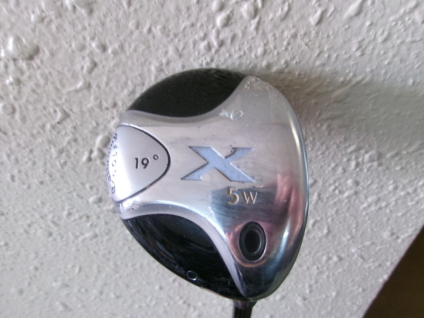 CALLAWAY X 5 WOOD 19* W/FUJIKURA GEMS 55G ULTRA LIGHT GRAPHITE RH