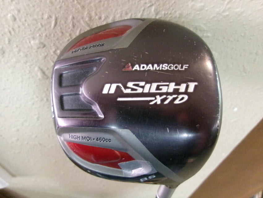ADAMS INSIGHT XTD DRIVER 8.5* W/FUJIKURA ROMBAX 6W06 X-STIFF GRAPHITE RH