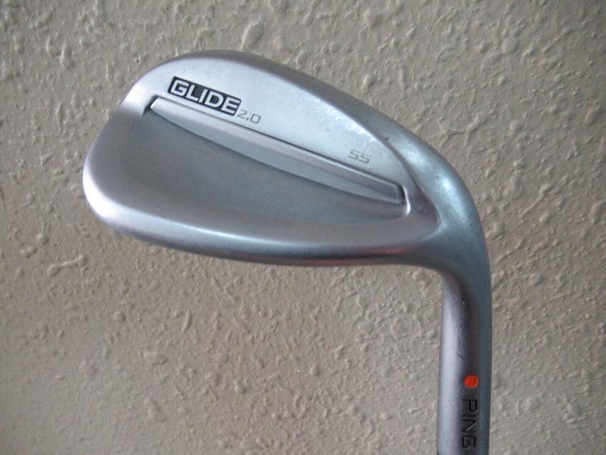 PING GLIDE 2.0 SS ORANGE DOT 54* SAND WEDGE AWT 2.0 WEDGE FLEX STEEL 2* FLAT