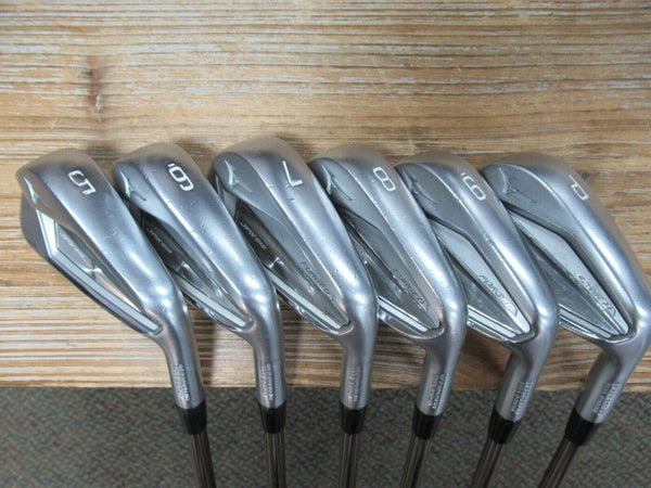 *NICE* MIZUNO JPX 919 FORGED IRON SET 5 - PW UST RECOIL 95g F3 REGULAR 6* FLAT