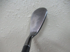 ADAMS IDEA PRO BLACK CB1 FORGED PITCHING WEDGE FACTORY STIFF FLEX STEEL 1* UP