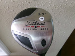 TITLEIST 983E TITANIUM DRIVER 9.5* W/FUJIKURA SPEEDER S-FLEX GRAPHITE RH
