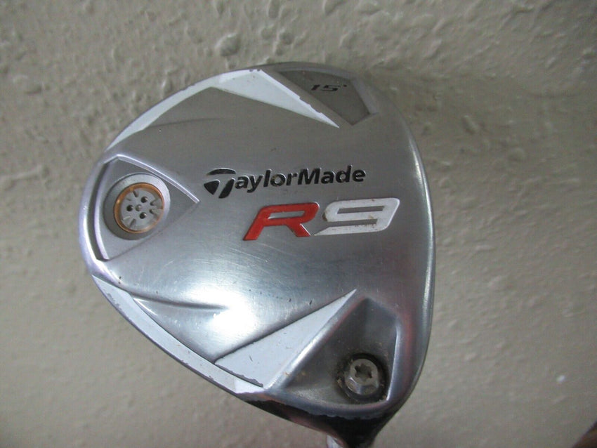 TAYLORMADE R9 FAIRWAY WOOD #3 15* FUJIKURA MOTORE F1 65g REGULAR FLEX GRAPHITE