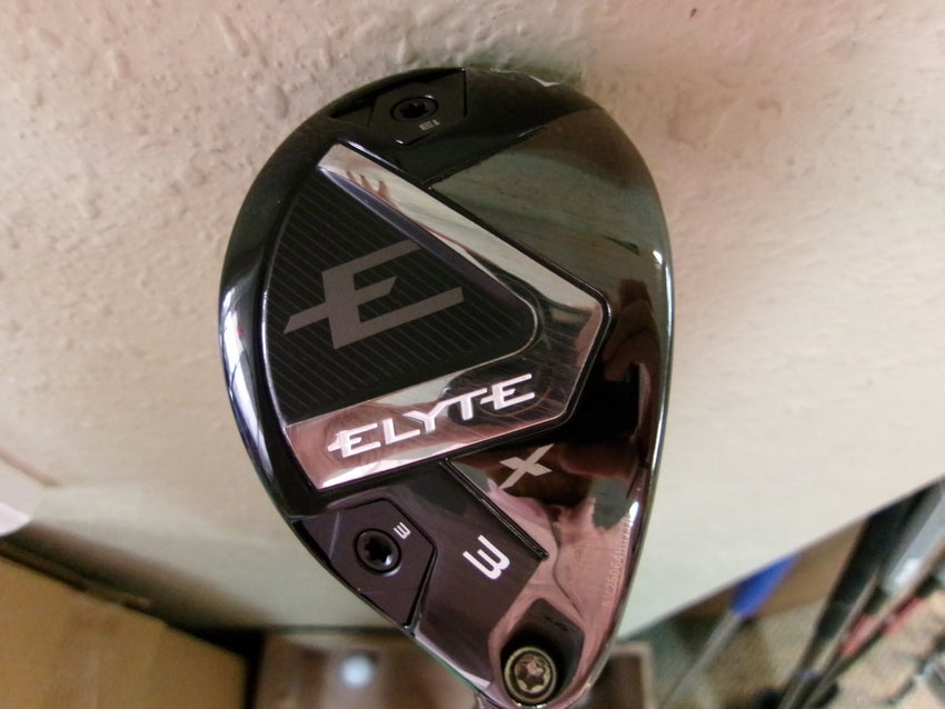 CALLAWAY ELYTE X 3 HYBRID 18* W/KBS TOUR HYBRID PROTOTYPE 85 R-FLEX W/HC RH