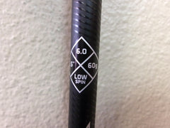 PROJECT X TITAN 6.0 60G LOW SPIN DRIVER SHAFT W/TITLEIST GRIP — RH, TITLEIST TIP