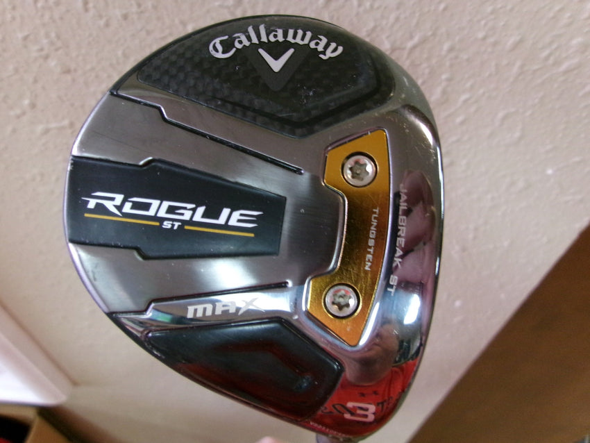 CALLAWAY ROGUE ST MAX LADIES 3 WOOD 15* W/PROJECT X CYPHER FORTY 4.0 RH