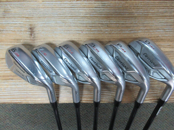 CLEVELAND LAUNCHER UHX IRON SET 6 - PW DW MIYAZAKI 60g SENIOR FLEX STD LGTH/LIE