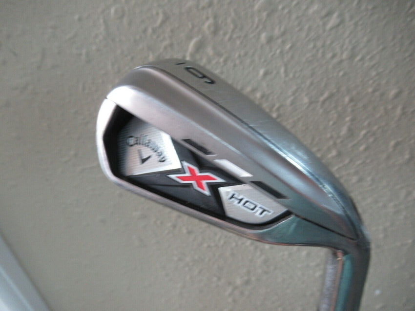 CALLAWAY X HOT 6 IRON FACTORY SPEED STEP 85g REGULAR FLEX STEEL NEW GRIP