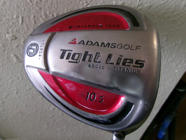 ADAMS TIGHT LIES 460CC DRIVER 10.5* W/PROLAUNCH BLUE 65G R-FLEX GRAPHITE RH