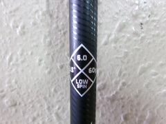 NEW PROJECT X TITAN DRIVER SHAFT 6.0 60G LOW SPIN TITLEIST TIP
