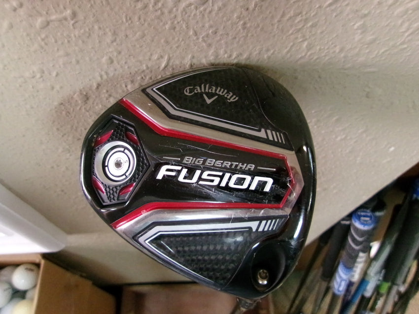 CALLAWAY 2016 BIG BERTHA FUSION DRIVER 10.5* W/UST RECOIL ES 450 F4 STIFF RH