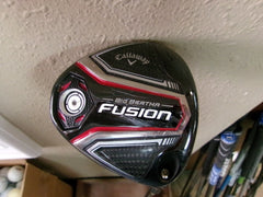 CALLAWAY 2016 BIG BERTHA FUSION DRIVER 10.5* W/UST RECOIL ES 450 F4 STIFF RH