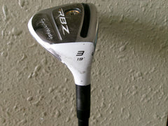 TAYLORMADE RBZ STAGE 2 RESCUE 3 HYBRID 19* W/ROCKETFUEL 65 REGULAR GRAPHITE RH
