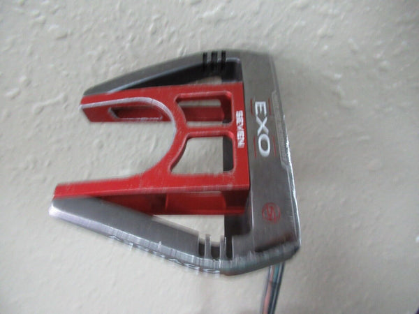 ODYSSEY EXO 7 S 35" MALLET PUTTER FACTORY STEEL SUPER STROKE TOUR 3.0 GRIP