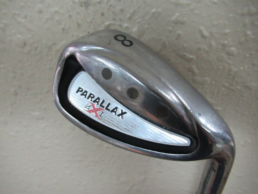 LYNX PARALLAX HXI 8 IRON TRUE TEMPER DYNALITE STIFF FLEX STEEL SHAFT