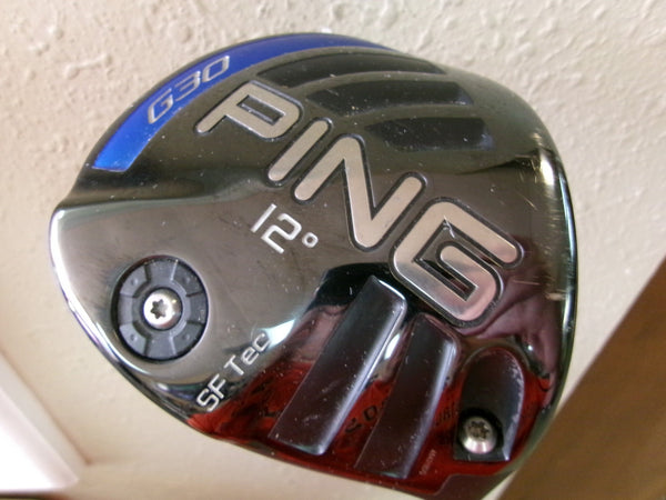 PING G30 SF TEC DRIVER 12* W/PING TFC 419 SOFT REGULAR GRAPHITE RH