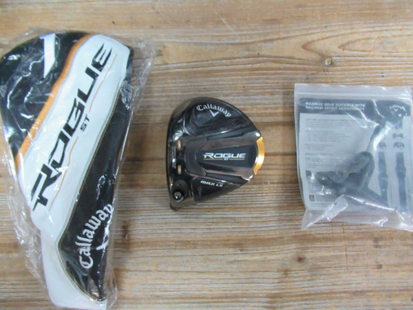 *MINT* LEFT HANDED CALLAWAY ROGUE ST MAX LS 9* DRIVER HEAD ONLY W/ HC AND WRENCH