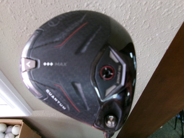 CALLAWAY QUANTUM MAX TRIPLE DIAMOND DRIVER 9.0* RH DENALI FROST 50g STIFF SHAFT