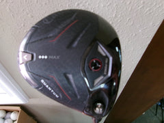 CALLAWAY QUANTUM MAX TRIPLE DIAMOND DRIVER 9.0* RH DENALI FROST 50g STIFF SHAFT