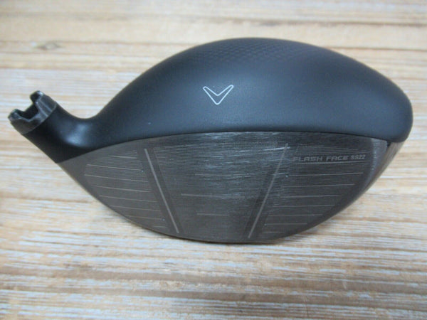 MINT LEFT HANDED CALLAWAY ROGUE ST MAX D 10.5* DRIVER HEAD ONLY W/ HC AND WRENCH