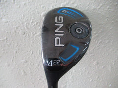 LEFT HANDED PING G HYBRID #4 22* FACTORY ALTA 70g SENIOR FLEX GRAPHITE