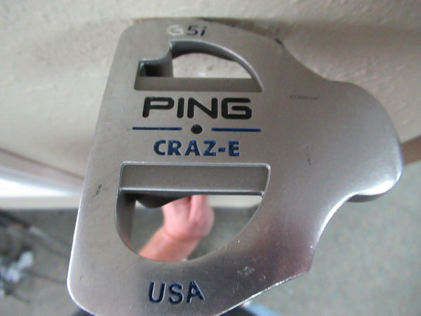 PING G5i CRAZ-E 34" PUTTER FACTORY SHAFT AND GRIP