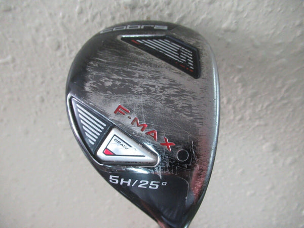 COBRA FMAX DRAW HYBRID #5 25* FACTORY 55g REGULAR FLEX GRAPHITE JUMBO GRIP