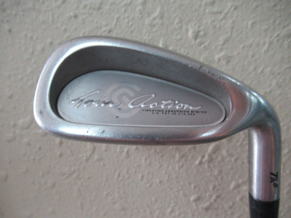 CLEVELAND TOUR ACTION TA5 PITCHING WEDGE FACTORY WEDGE FLEX STEEL +1"