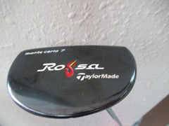 TAYLORMADE ROSSA MONTE CARLO 7 AGSI+ 34.25" PUTTER FACTORY STEEL SHAFT