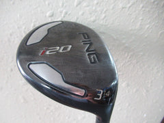 PING i20 FAIRWAY WOOD #3 14* PING TFC 707 STIFF FLEX GRAPHITE